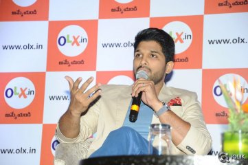 Allu Arjun at OLX Press Meet